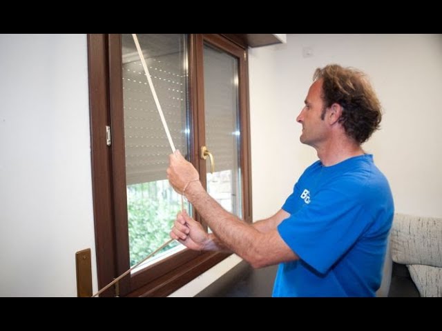 Cómo cambiar la cinta de una persiana enrollable